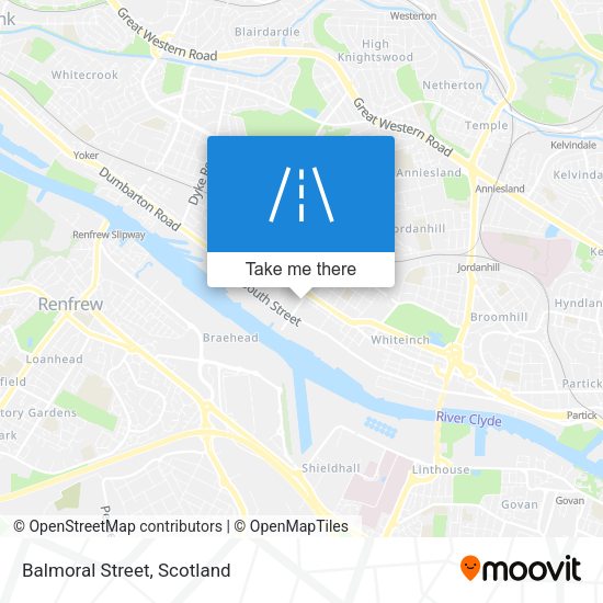 Balmoral Street map