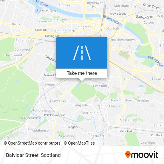 Balvicar Street map