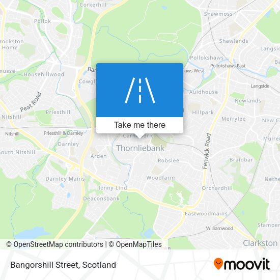 Bangorshill Street map