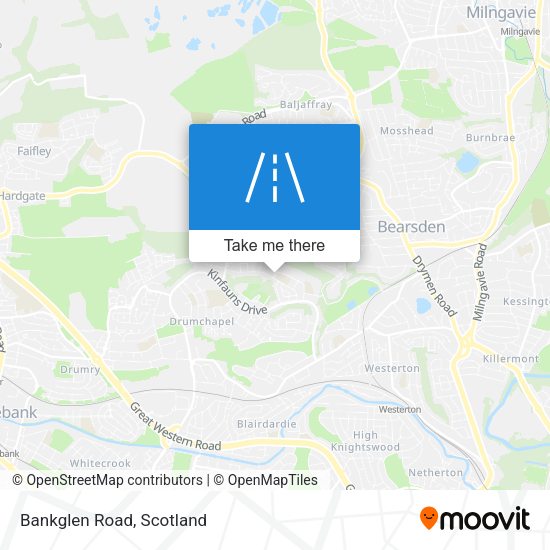 Bankglen Road map