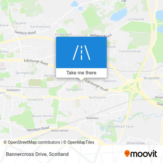 Bannercross Drive map