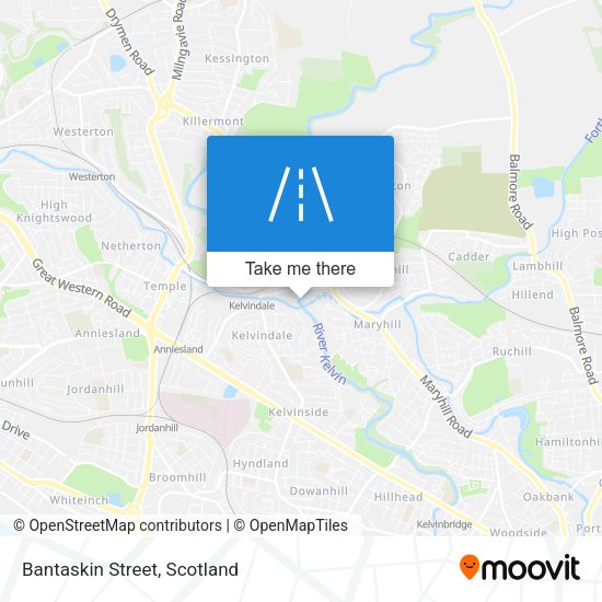 Bantaskin Street map