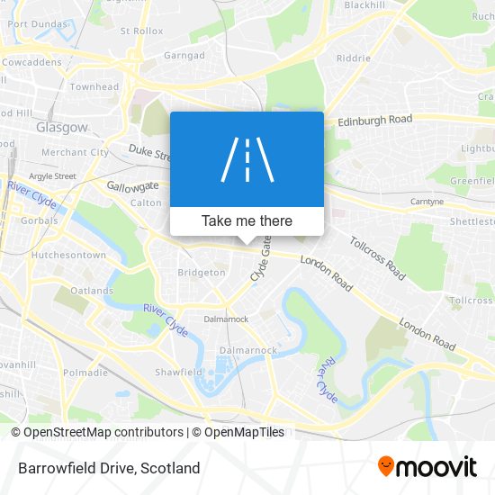 Barrowfield Drive map