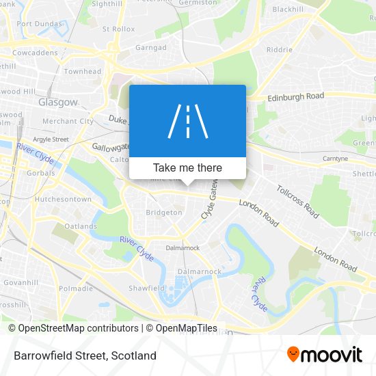 Barrowfield Street map