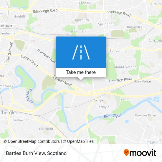 Battles Burn View map