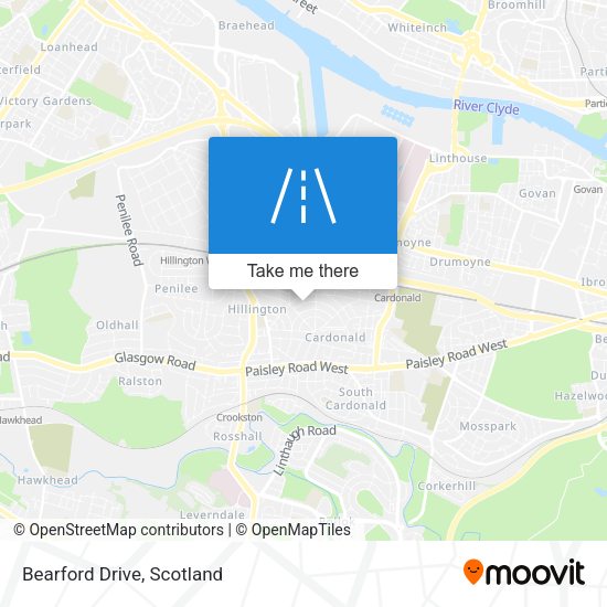 Bearford Drive map