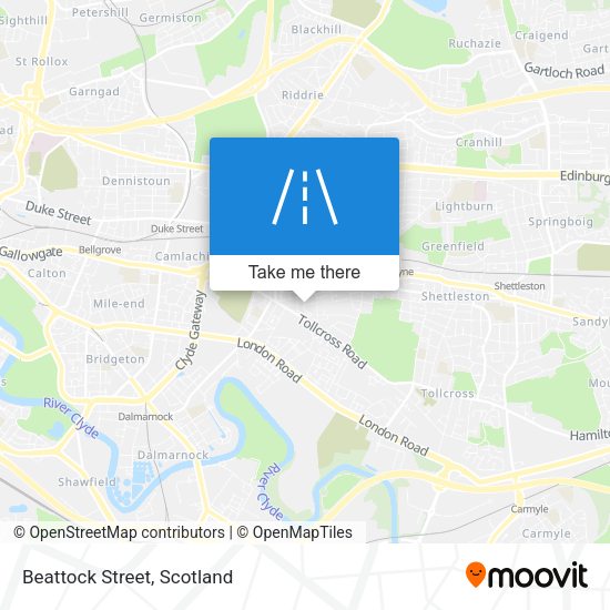 Beattock Street map