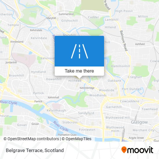 Belgrave Terrace map