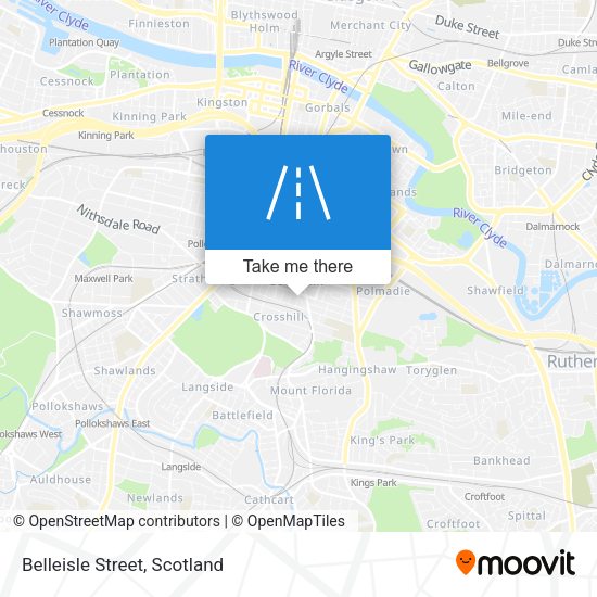 Belleisle Street map