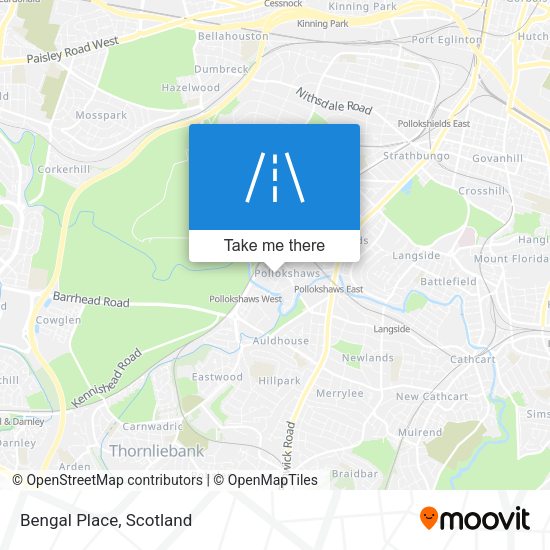 Bengal Place map