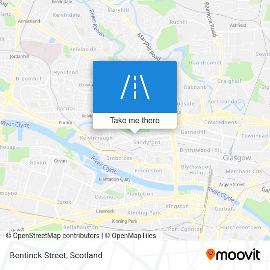 Bentinck Street map