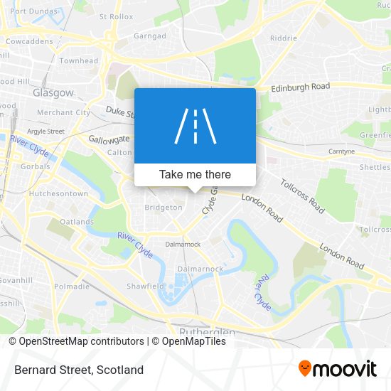 Bernard Street map