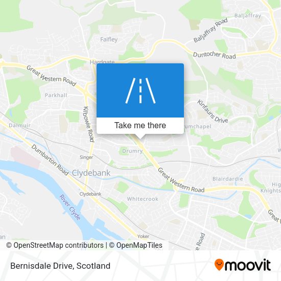 Bernisdale Drive map