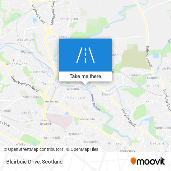 Blairbuie Drive map