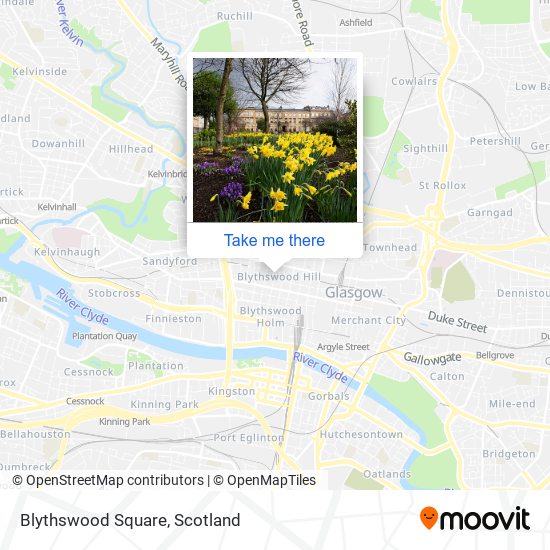 Blythswood Square map