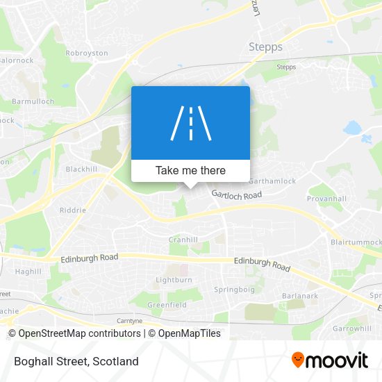 Boghall Street map