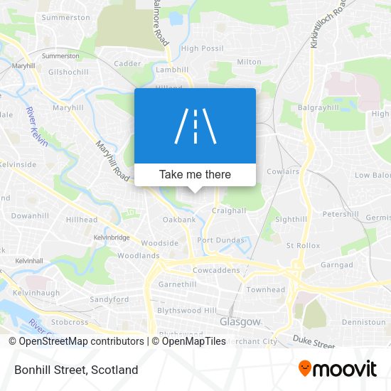 Bonhill Street map