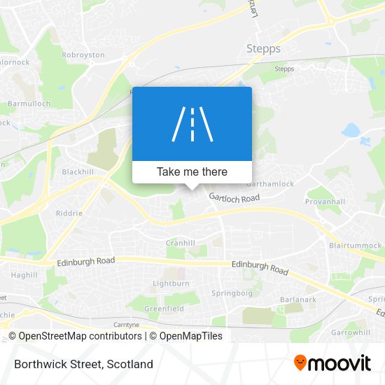Borthwick Street map