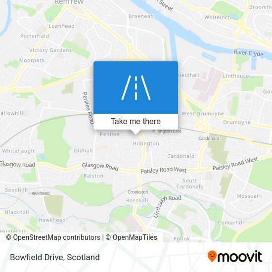 Bowfield Drive map