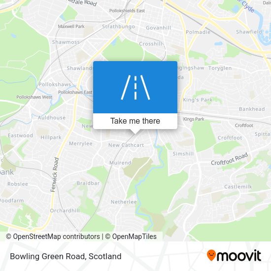 Bowling Green Road map