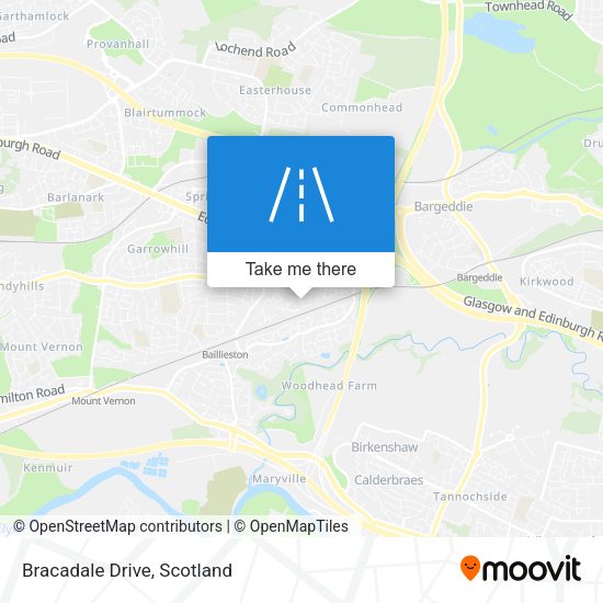 Bracadale Drive map
