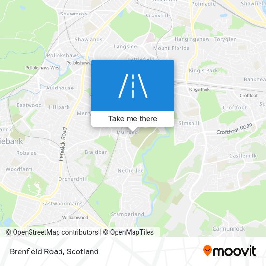 Brenfield Road map