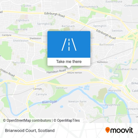 Briarwood Court map