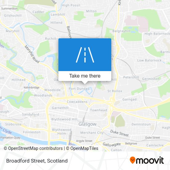Broadford Street map
