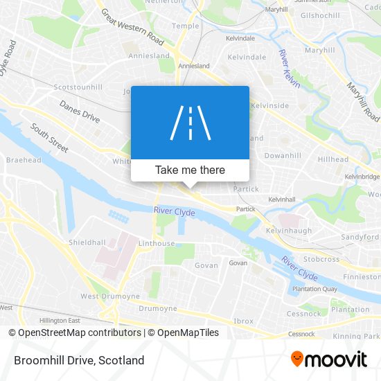 Broomhill Drive map