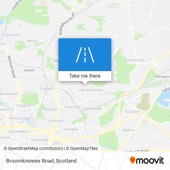 Broomknowes Road map