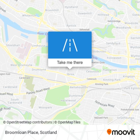 Broomloan Place map