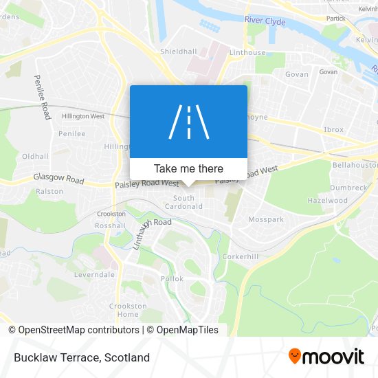 Bucklaw Terrace map