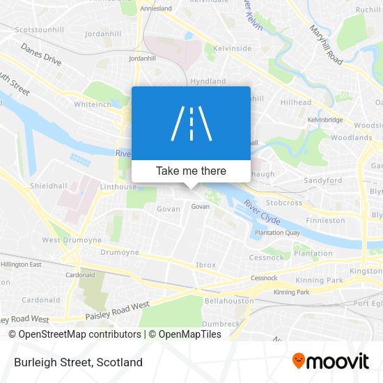 Burleigh Street map