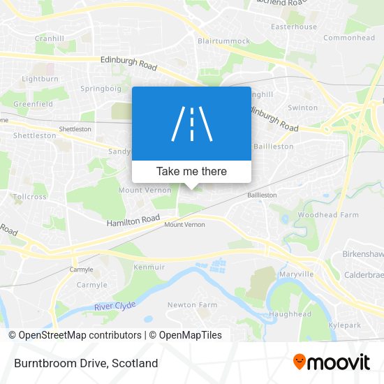 Burntbroom Drive map