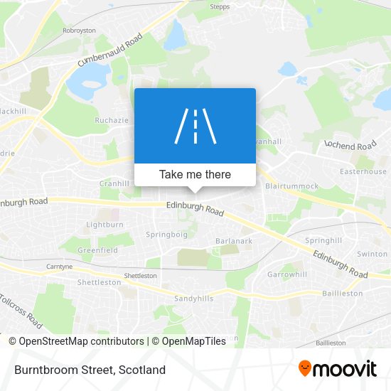 Burntbroom Street map