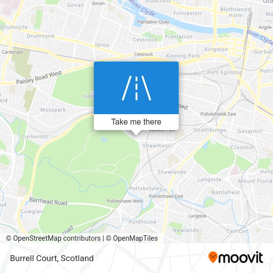 Burrell Court map