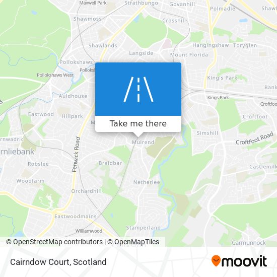 Cairndow Court map