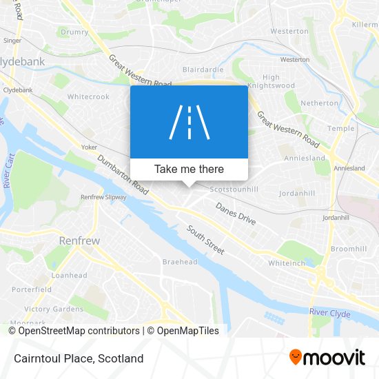Cairntoul Place map