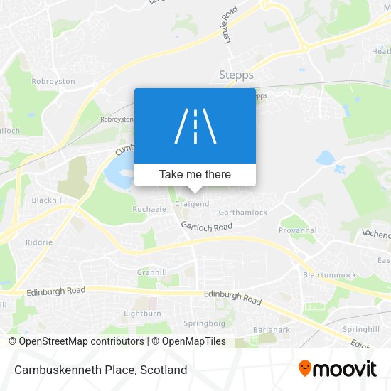 Cambuskenneth Place map