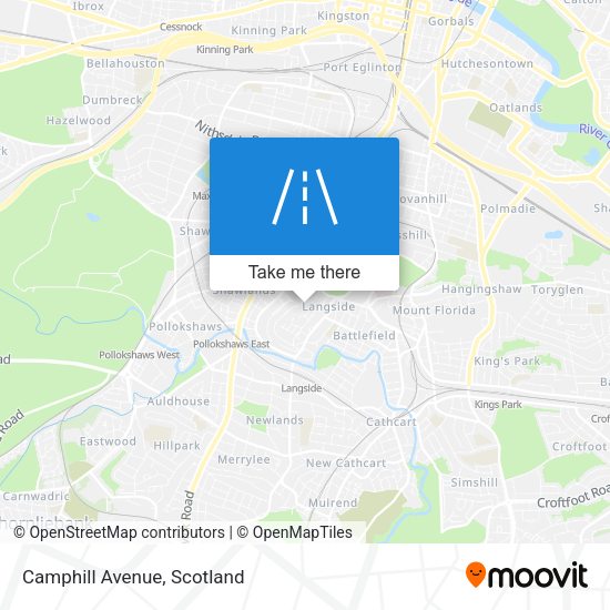 Camphill Avenue map