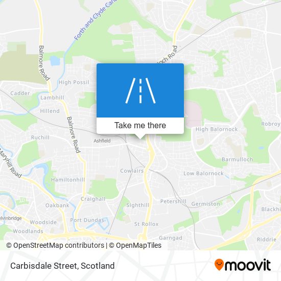 Carbisdale Street map