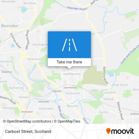 Carbost Street map