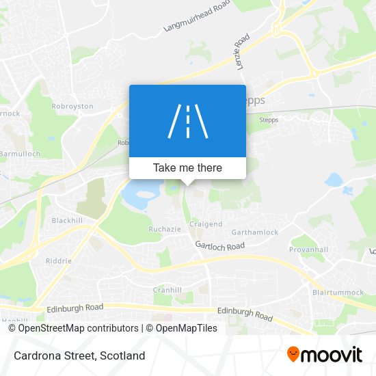 Cardrona Street map