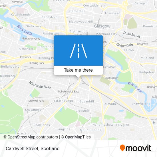 Cardwell Street map