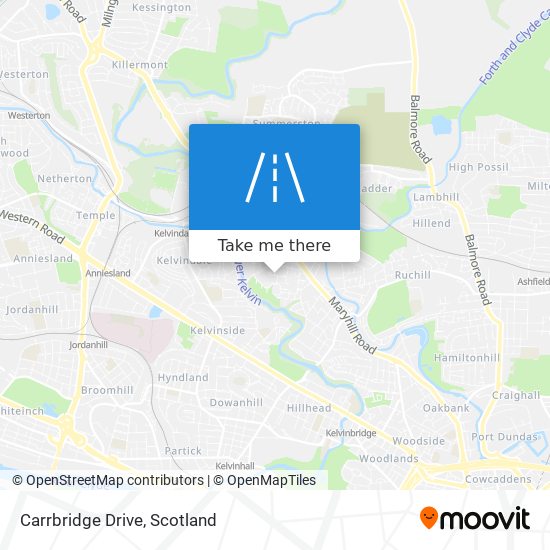 Carrbridge Drive map