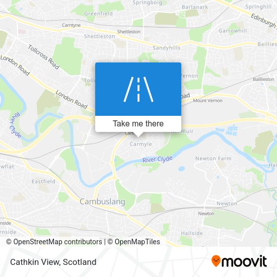 Cathkin View map