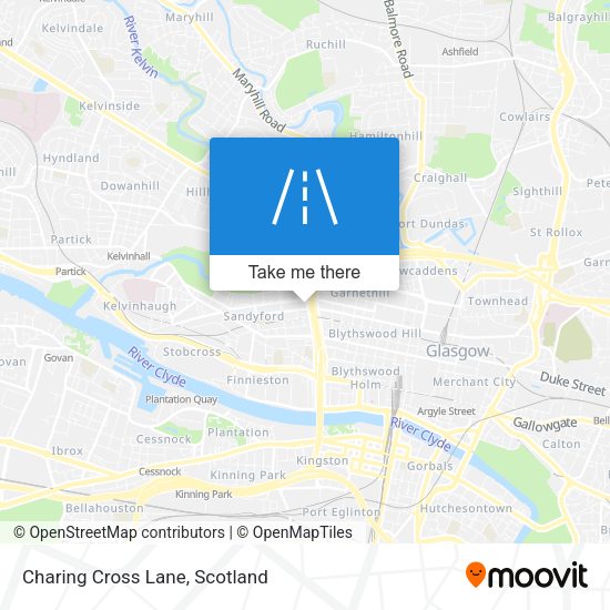 Charing Cross Lane map