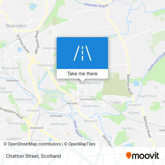 Chatton Street map