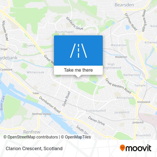 Clarion Crescent map