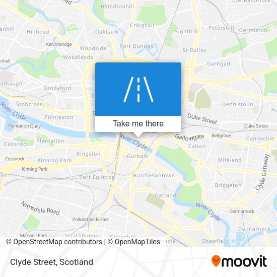 Clyde Street map
